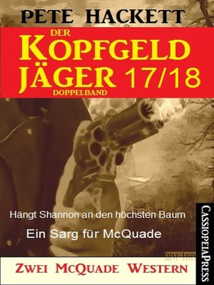 cover image of Der Kopfgeldjäger Folge 17/18  (Zwei McQuade Western)